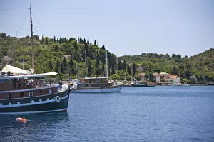 Images Dated 9th July 2007: Views around Kolocep Island, Boat tour of Elaphite Islands from Dubrovnik, Southeastern