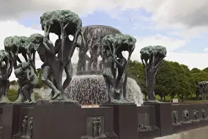 Contemporary Prints: Vigeland Sculpture ParkThe park contains 192 sculptures with more than 600 figures