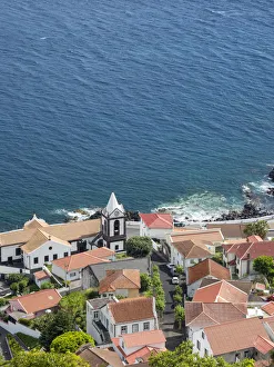 Village in Calheta. Sao Jorge Island, Azores, Portugal