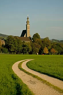 Images Dated 4th October 2004: Village church, Bavaria, Germany