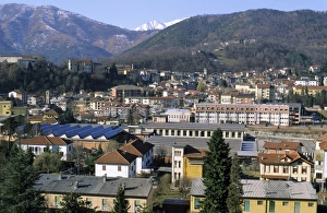 The village of Lanzo in the Langhe Region of Italy