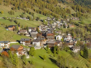 Belluno Prints: Village Selva di Cadore in Val Fiorentina