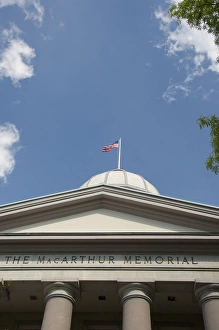 Norfolk Prints: Virginia, Norfolk. MacAuthur Square, General Douglas MacArthur Memorial