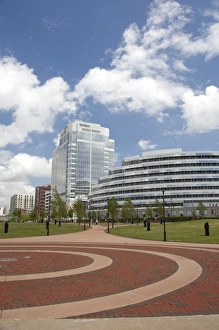 Norfolk Prints: Virginia, Norfolk, Town Point Park