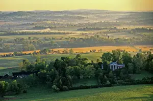 Kenneth Garrett Prints: Virginia; Virginia; Aerial; Oak Hill; James Monroe; Hallowed Ground, Cover