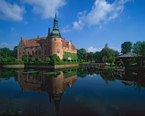 Skane Prints: Vittskovle Castle, Skane, Sweden