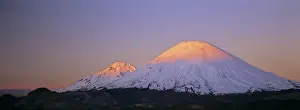 Images Dated 11th October 2012: Vulcano Parinacota (6342m) and Pomerape (6286m) Chile are part of the Lauca National