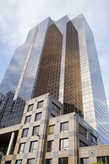Images Dated 1st May 2009: WA, Bellevue, Downtown Bellevue, City Center Bellevue building (2009)