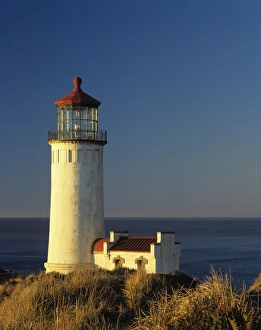 Images Dated 14th October 2017: WA, Cape Disappointment State Park, North Head Lighthouse; established in 1898