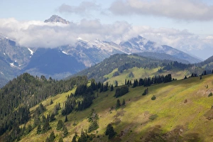 Images Dated 31st August 2012: WA, Henry M. Jackson Wilderness, High alpine terrain