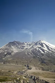 Images Dated 30th May 2007: WA, Mount Saint Helens National Volcanic Monument, Mt. St. Helens and the Pumice Plain
