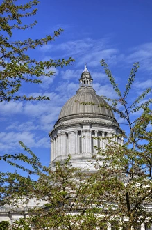 Images Dated 23rd March 2008: WA, Olympia, Washington State Capitol, Legislative Building