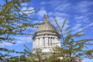 Images Dated 23rd March 2008: WA, Olympia, Washington State Capitol, Legislative Building