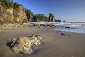 Images Dated 26th June 2009: WA, Olympic National Park, Second Beach