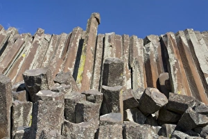 Images Dated 7th May 2009: WA, Othello, Columbia National Wildlife Refuge, columnar basalt formation