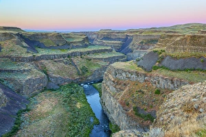 Palouse Prints: WA, Palouse Falls State Park, Palouse River Canyon