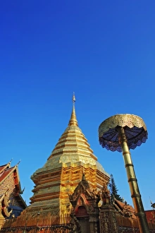 Images Dated 29th April 2008: Wa Phra That Doi Suthep Rajvoravihara, Chiang Mai, Thailand