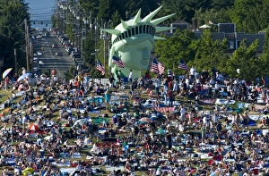 WA, Seattle, Gasworks Park, 4th of July