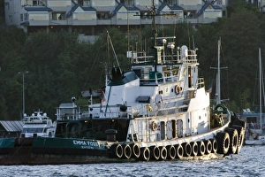 Images Dated 4th July 2007: WA, Seattle, Lake Union, Foss tugboat