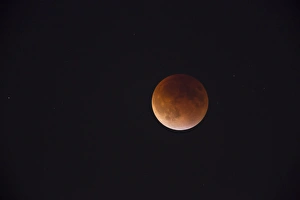 Alki Prints: WA, Seattle, Lunar Eclipse, total lunar eclipse