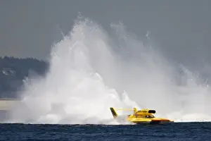 WA, Seattle, Seafair Hydroplane Races on Lake Washington