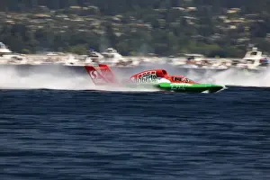 WA, Seattle, Seafair Hydroplane Races on Lake Washington