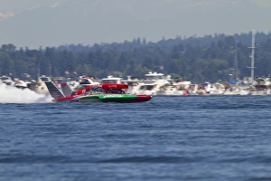 Images Dated 5th August 2012: WA, Seattle, Seafair, Unlimited Hydroplane Races, Lake Washington