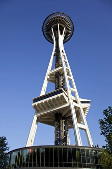 Space Needle Prints: WA, Seattle, Seattle Center, Space Needle