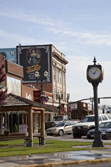 Small Town Prints: WA, Toppenish, City of Murals, Downtown