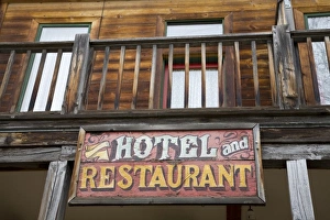 Winthrop Prints: WA, Winthrop, western style town, founded in 1891