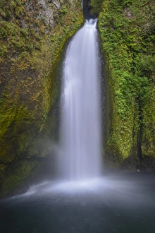 Amphitheater Prints: Wahclella Falls, Columbia River Gorge