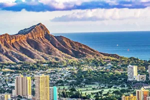Viewpoint Prints: Waikiki Beach hotels, Honolulu, Hawaii