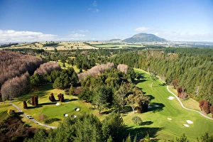 Wairakei International Golf Course, near Taupo, North Island, New Zealand - aerial