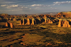 Images Dated 4th May 2012: Wall Street, Cathedral Valley, Capitol Reef National Park, Utah, USA