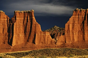 Images Dated 4th May 2012: Wall Street, Cathedral Valley, Capitol Reef National Park, Utah, USA