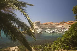 Images Dated 8th July 2007: Walled City of Dubrovnik, Southeastern Tip of Croatia, Dalmation Coast, Adriatic Sea