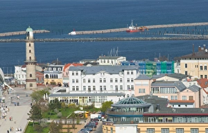 Images Dated 27th April 2004: warnemunde and harbor