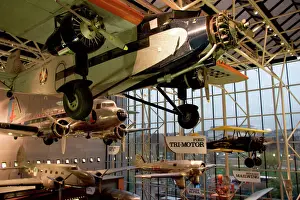 Air Plane Prints: WASHINGTON, D. C. USA. Aircraft displayed in Smithsonian Air and Space Museum