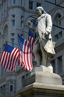 Washington, DC, statue of Benjamin Franklin