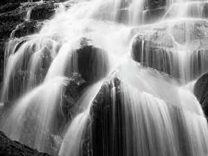 Images Dated 25th January 2024: Washington State, Central Cascades. Bessemer Creek Falls