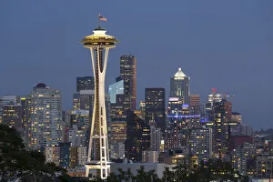 Washington State, Seattle. Space Needle