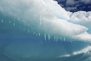 Images Dated 23rd May 2005: water dripping from icicles hanging along an iceberg, western Antarctic peninsula