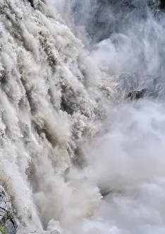 Images Dated 23rd June 2022: Waterfall Dettifoss in the Vatnajokull National Park