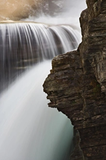 Images Dated 14th July 2007: Waterfall, Glacier National Park, Montana