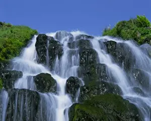 Skye Prints: Waterfall, Portree, Isle of Skye, Highlands, Scotland