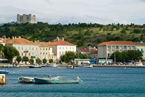 Images Dated 4th June 2004: waterfront and Nehaj fortress, , senj, croatia, eastern europe. balkan, europe
