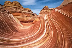 Images Dated 15th March 2013: The Wave, Coyote Buttes, Paria-Vermilion Cliffs Wilderness, Arizona USA