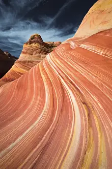 Sandstone Prints: The Wave, Coyote Buttes, Paria-Vermilion Cliffs Wilderness, Arizona