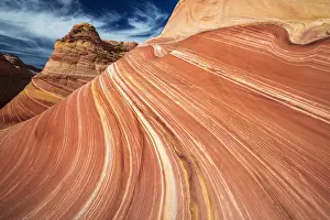 Images Dated 15th March 2013: The Wave, Coyote Buttes, Paria-Vermilion Cliffs Wilderness, Arizona USA
