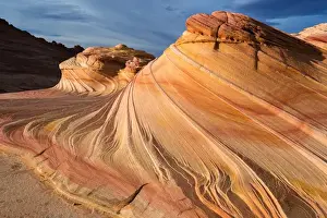 Images Dated 15th March 2013: The Wave, Coyote Buttes, Paria-Vermilion Cliffs Wilderness, Arizona USA